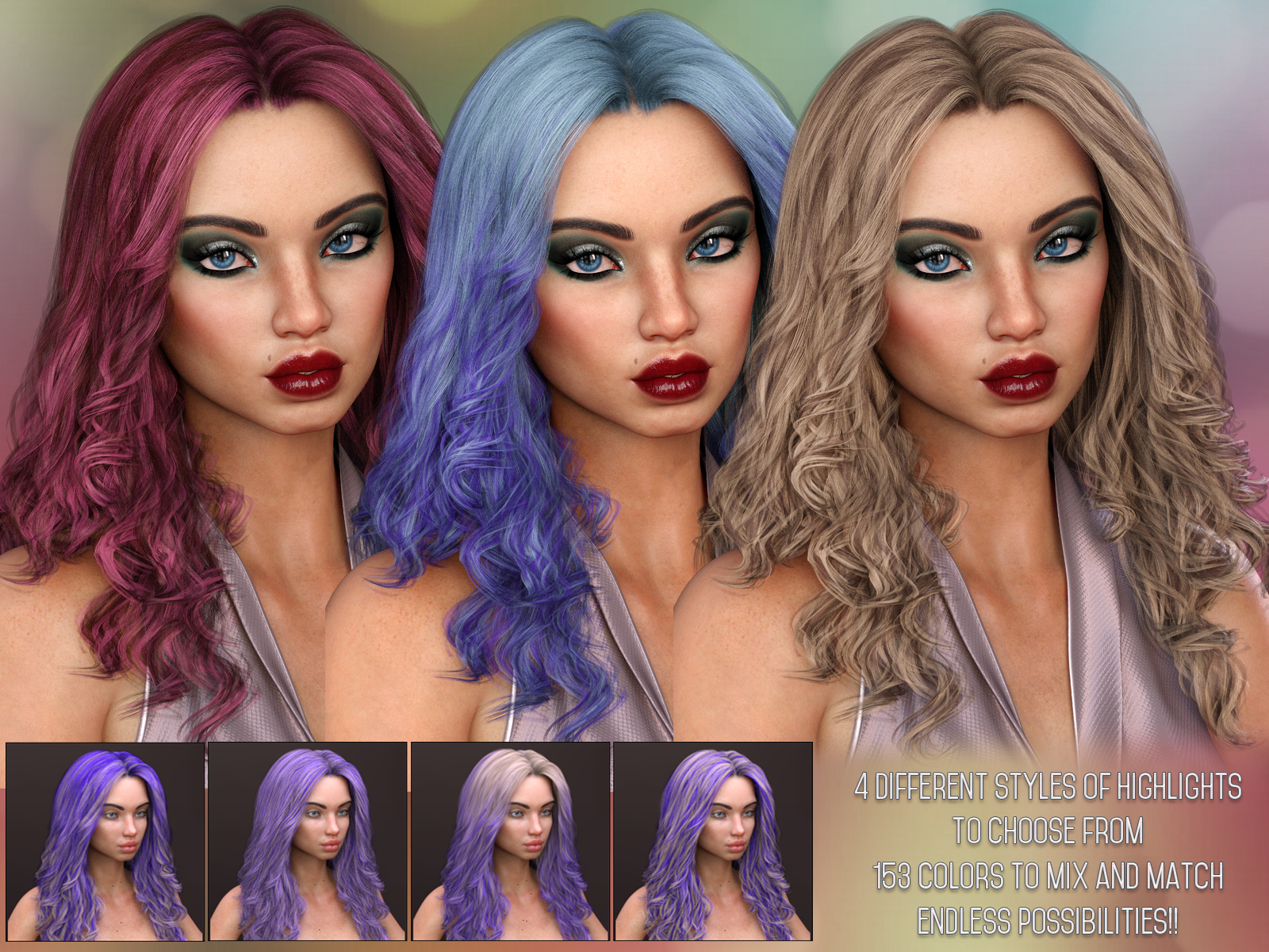 Twizted Hair Shaders 2 by N/A