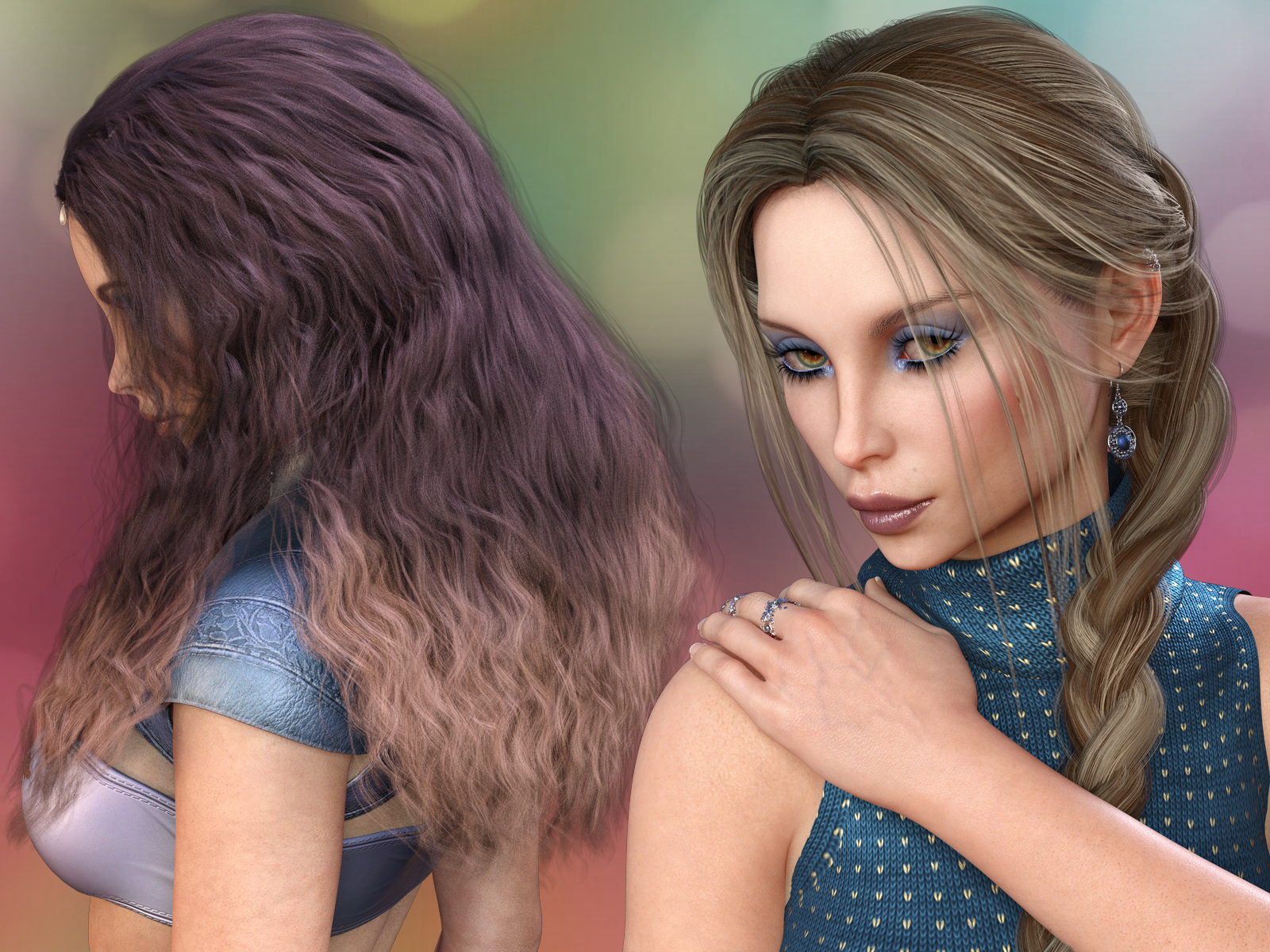 Twizted Hair Shaders 2 by N/A