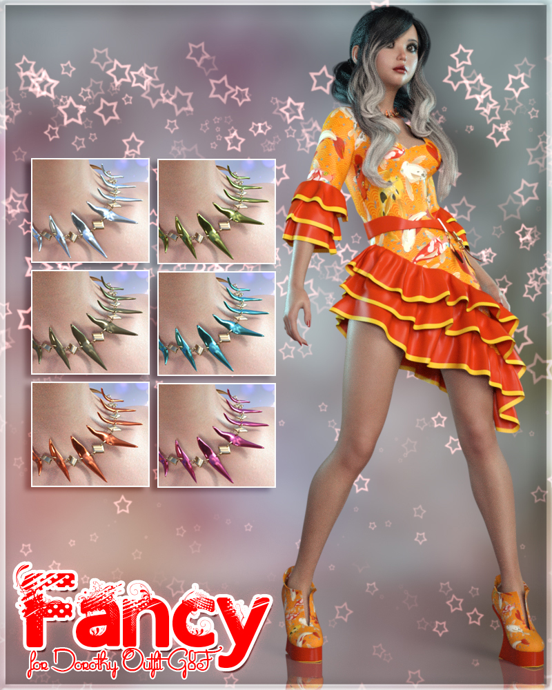 Fancy Dororthy Outfit G8F by N/A