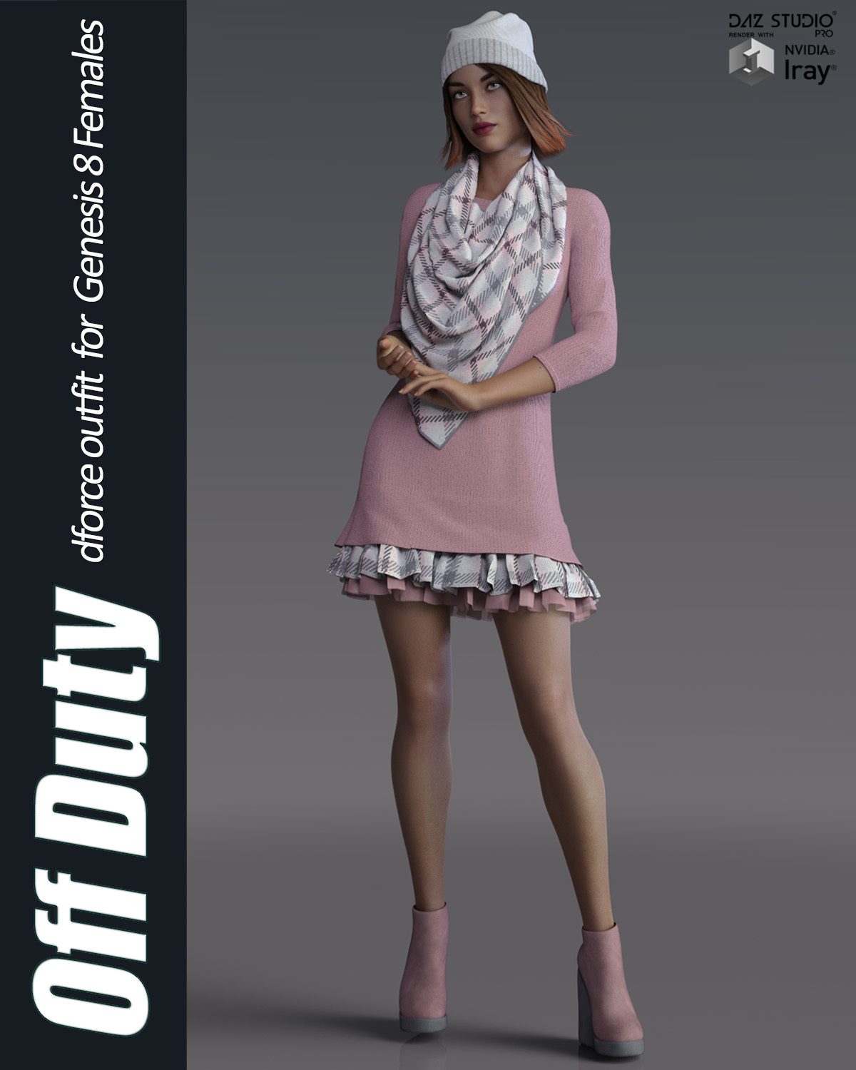 Off Duty dForce outfit for Genesis 8 Female(s) by N/A