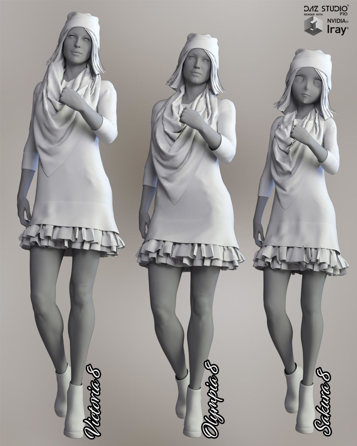 Off Duty dForce outfit for Genesis 8 Female(s) by N/A