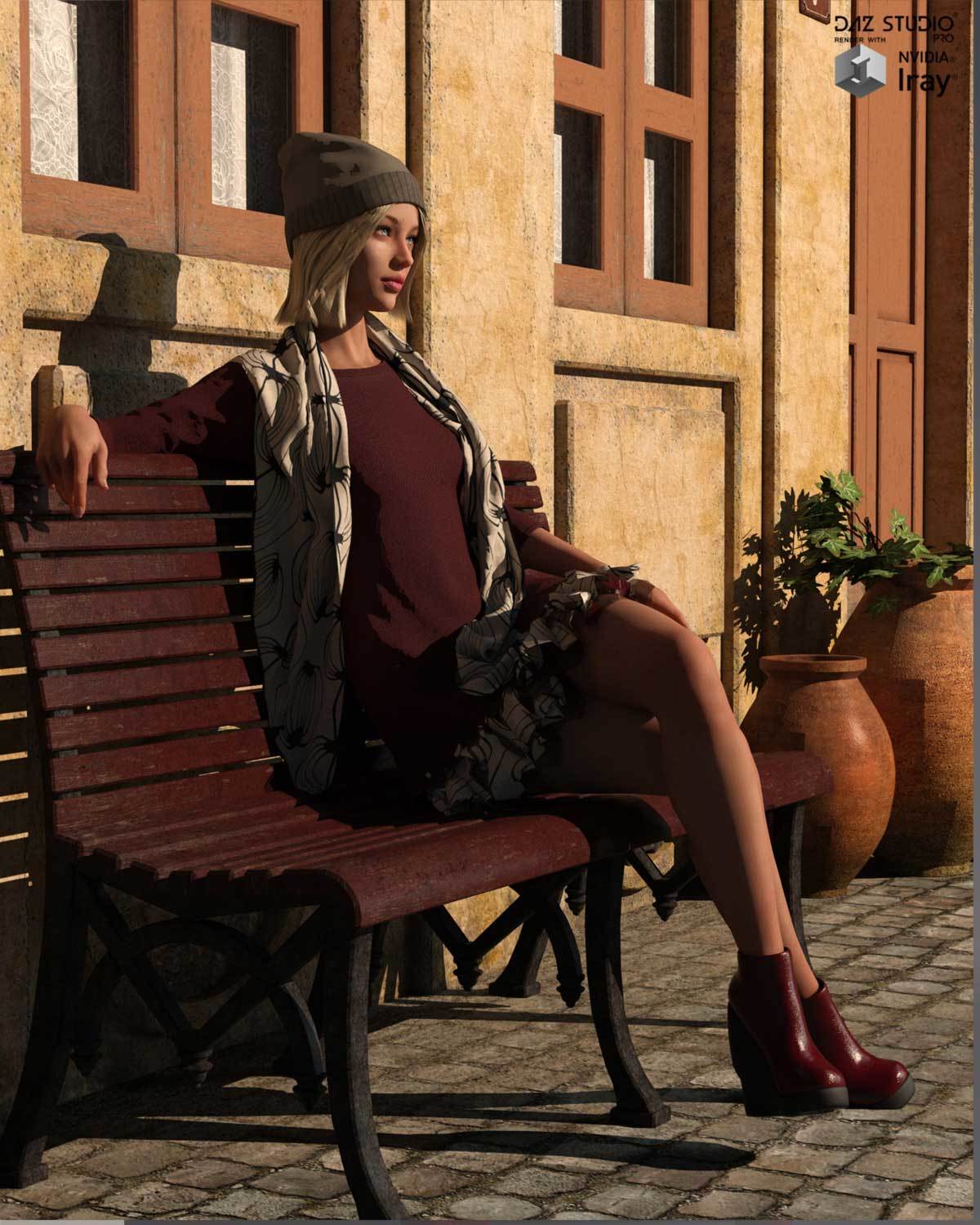Off Duty dForce outfit for Genesis 8 Female(s) by N/A