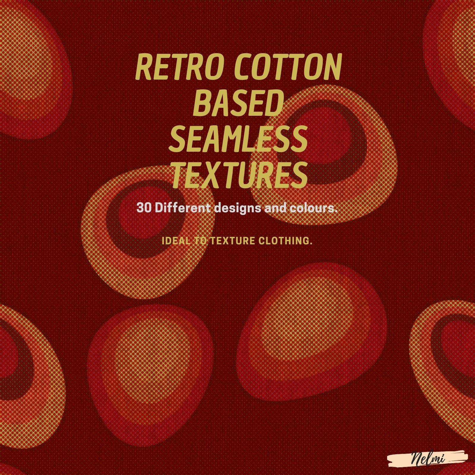 30 Retro Cotton Based Seamless Textures by N/A