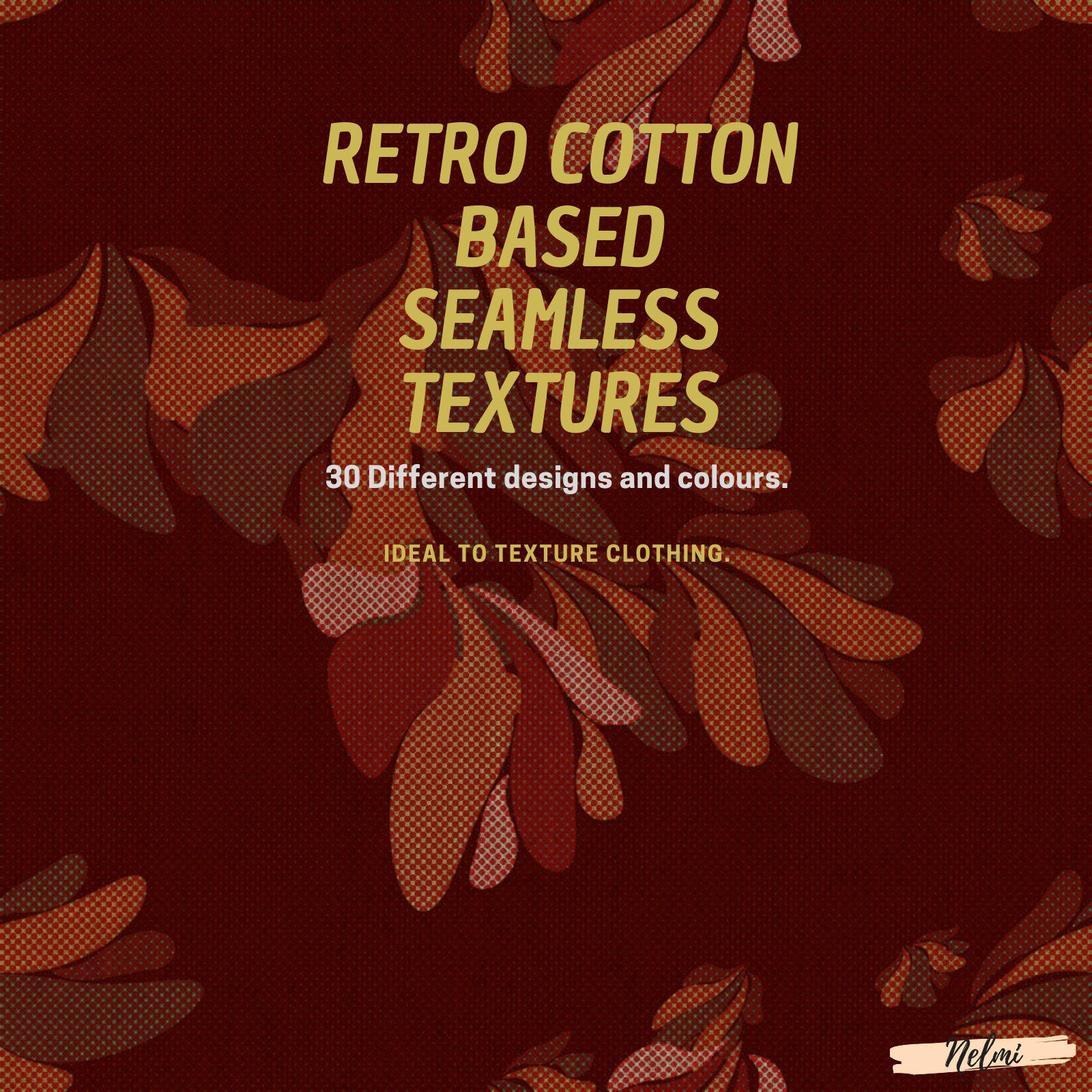 30 Retro Cotton Based Seamless Textures by N/A