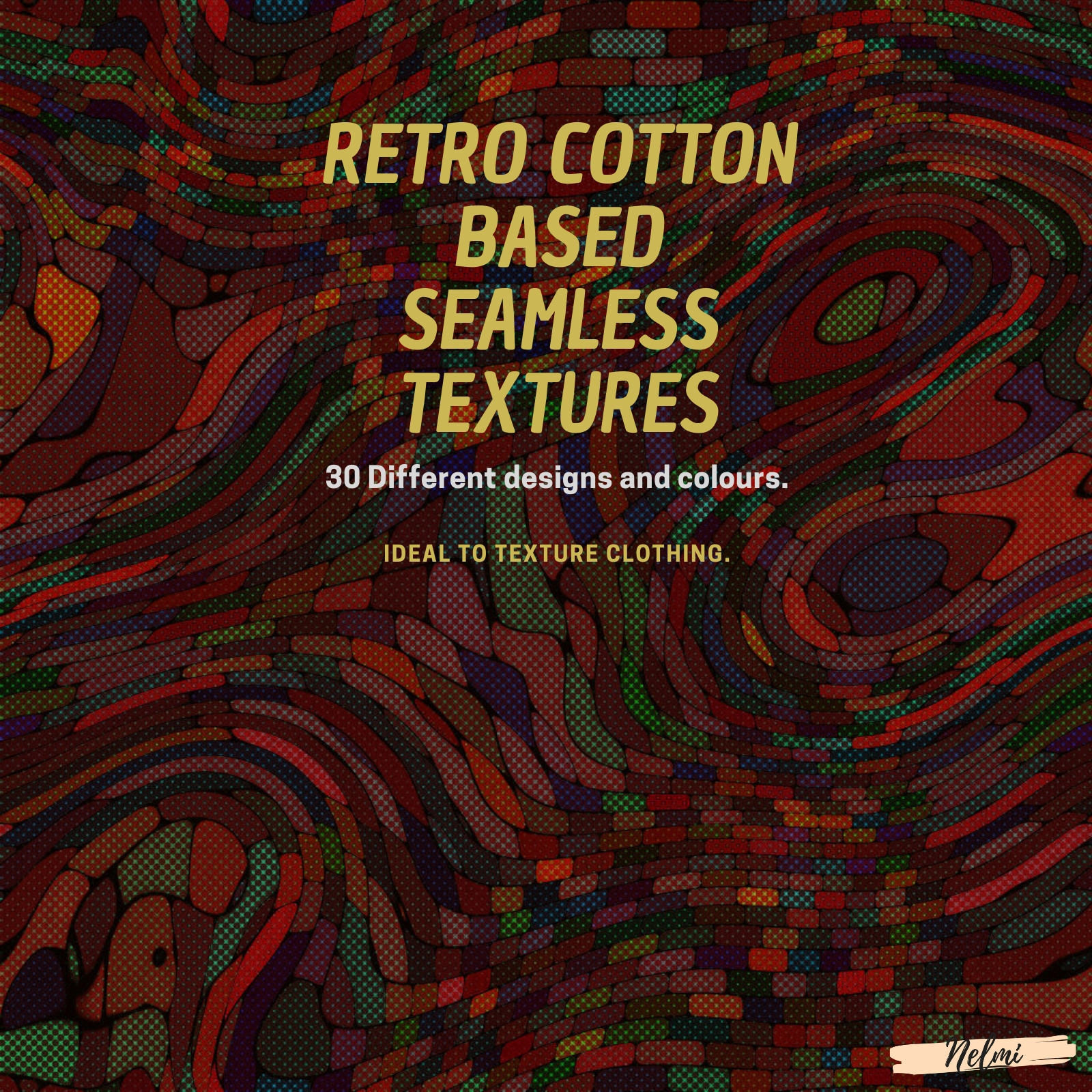 30 Retro Cotton Based Seamless Textures by N/A