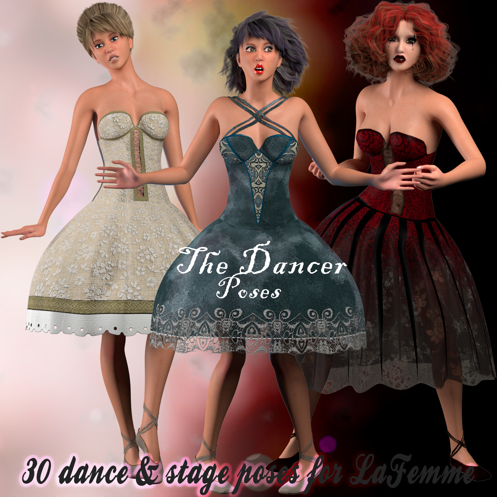 The Dancer Poses for La Femme by N/A
