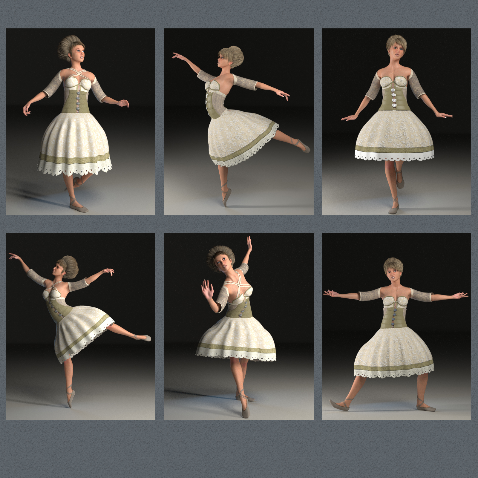The Dancer Poses for La Femme by N/A