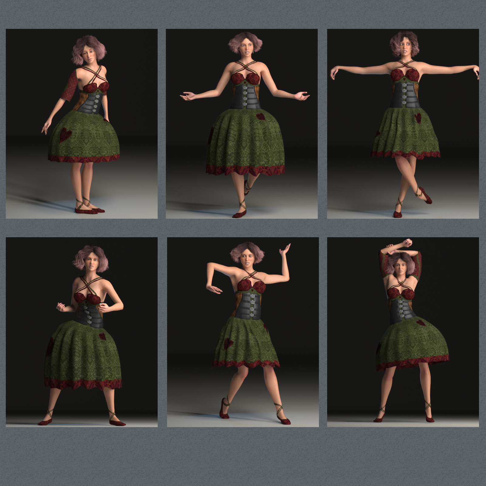 The Dancer Poses for La Femme by N/A