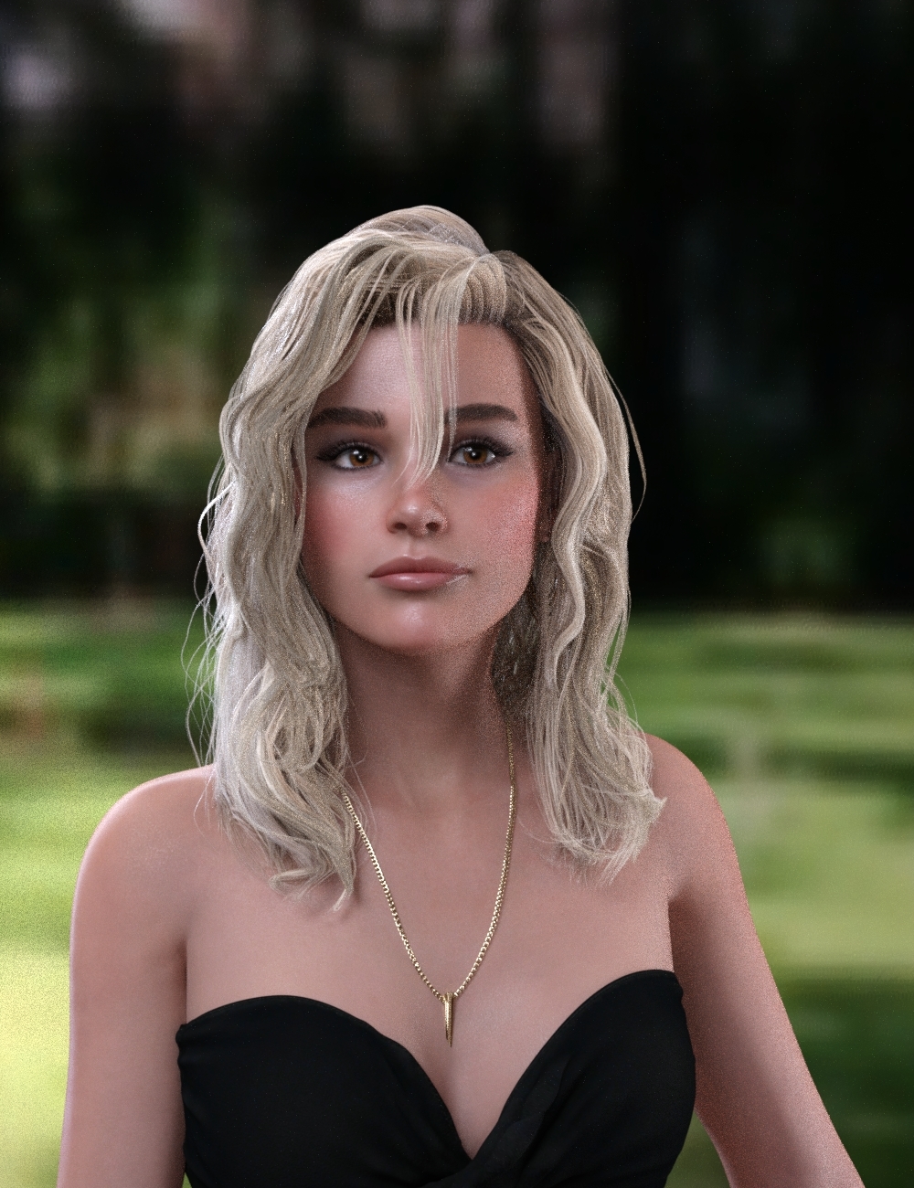 Jenny Wild Summer Hair for Genesis 8 female by N/A