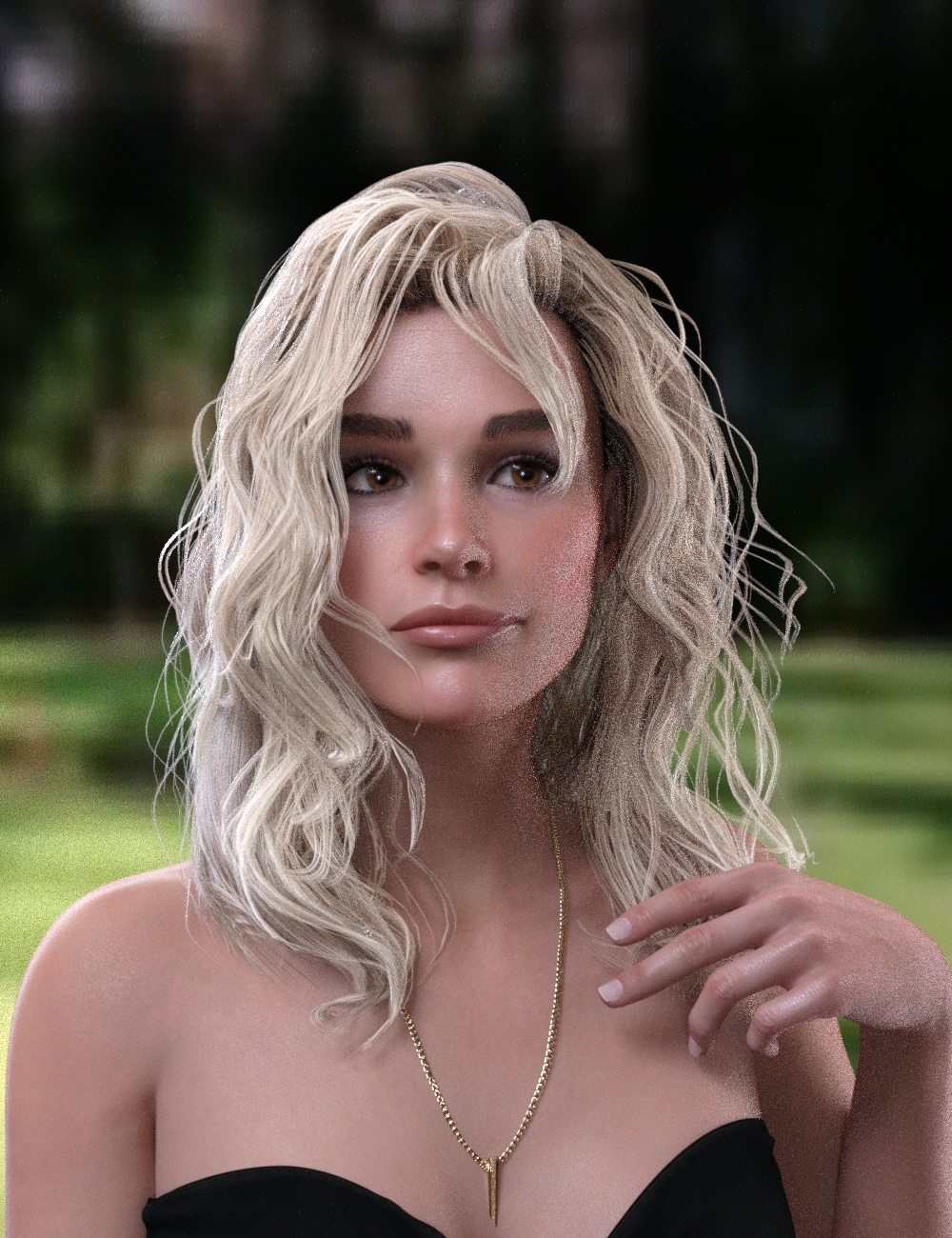 Jenny Wild Summer Hair for Genesis 8 female by N/A