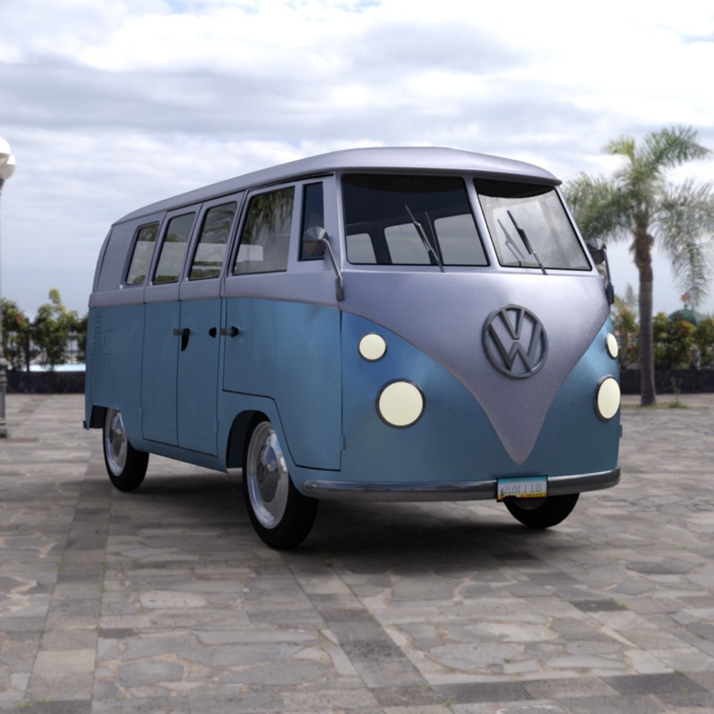 Volkswagen Combi for DAZ Studio by N/A