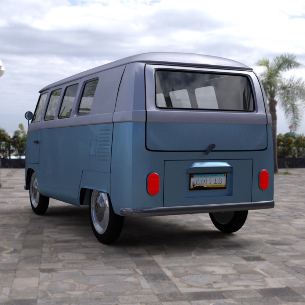 Volkswagen Combi for DAZ Studio by N/A