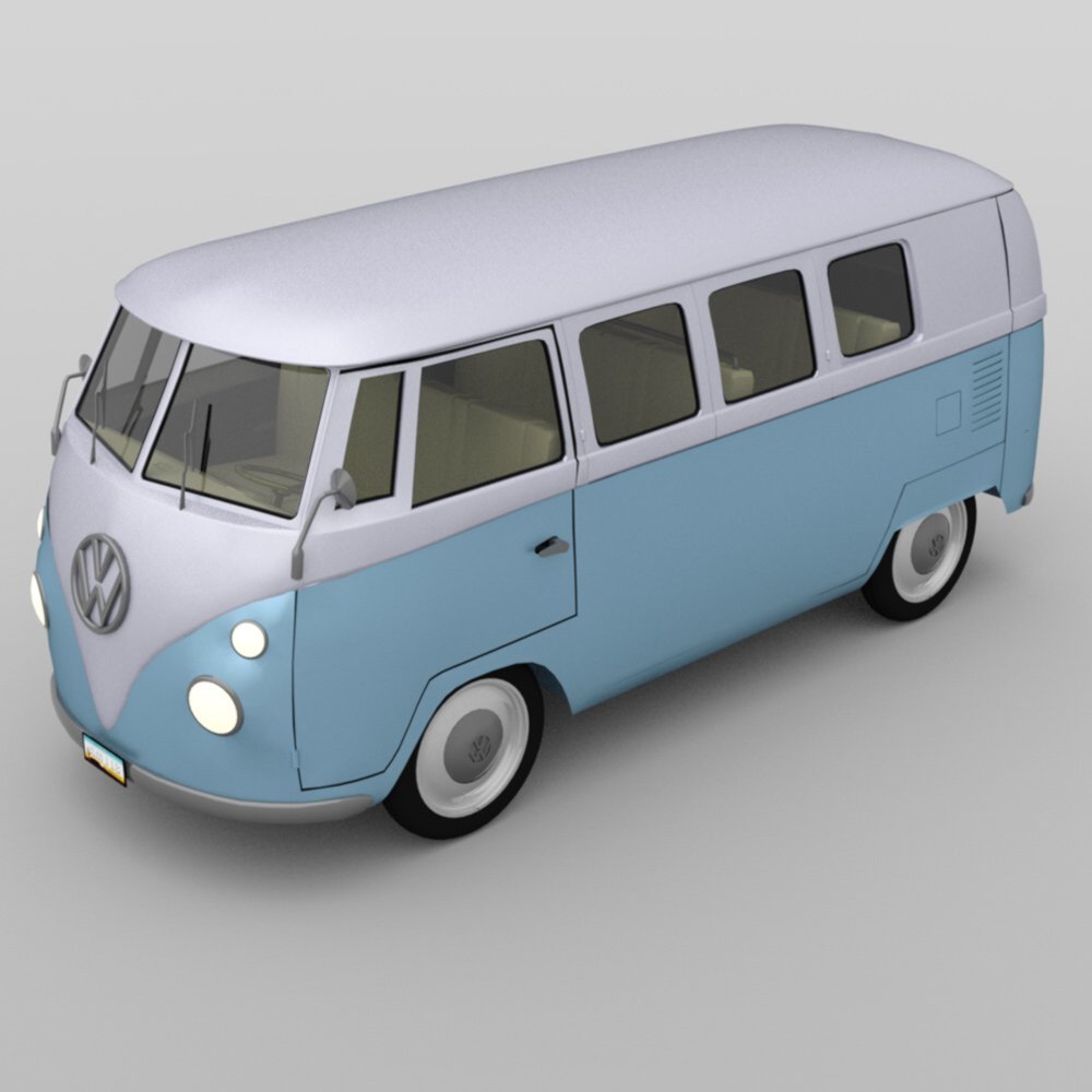 Volkswagen Combi for DAZ Studio by N/A