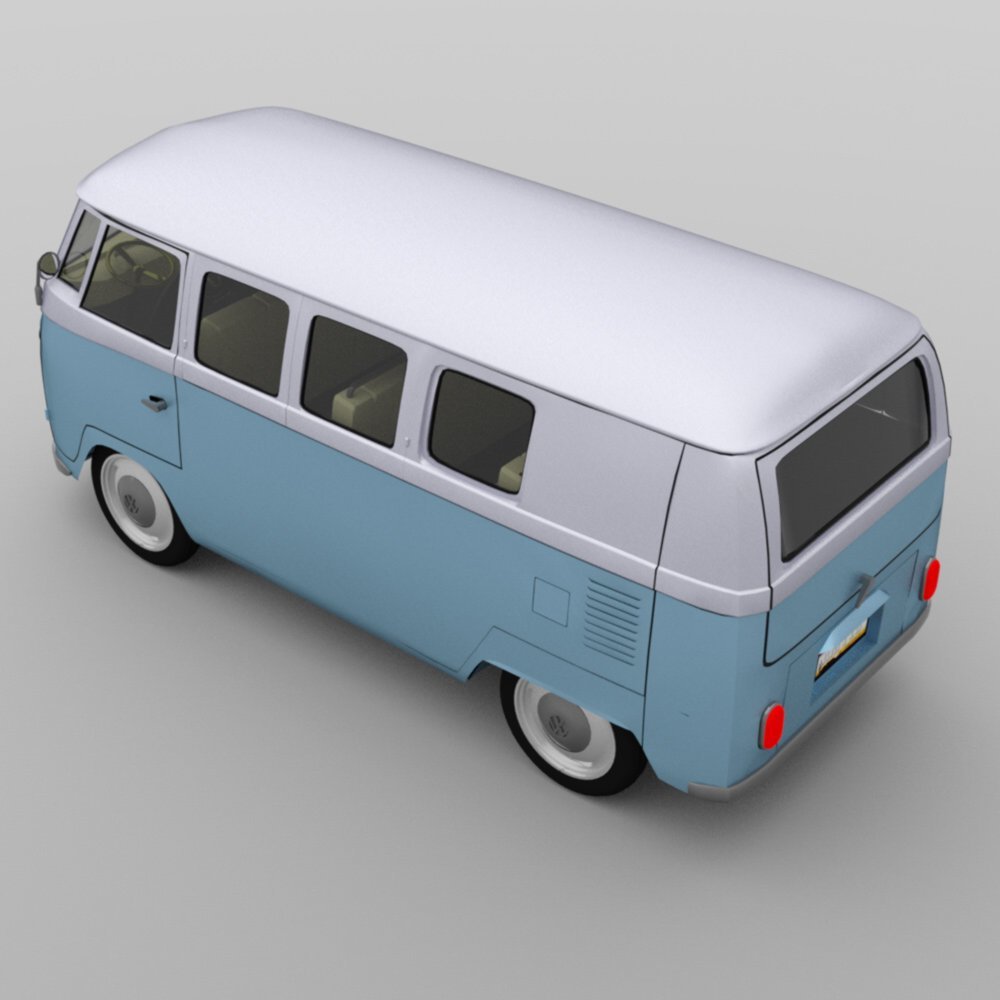 Volkswagen Combi for DAZ Studio by N/A