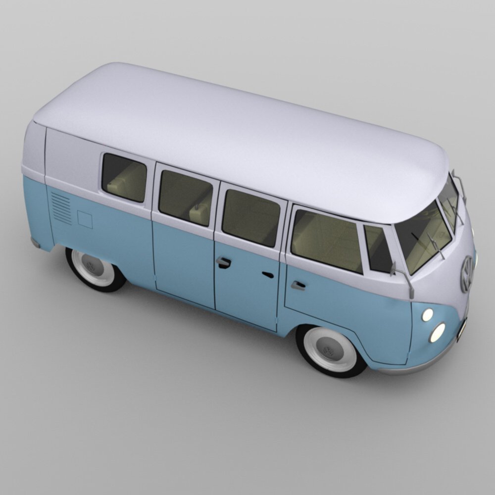 Volkswagen Combi for DAZ Studio by N/A