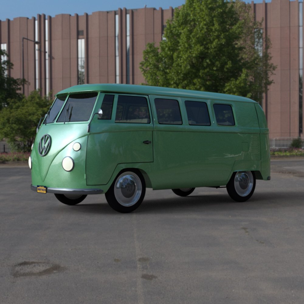 Volkswagen Combi for DAZ Studio by N/A