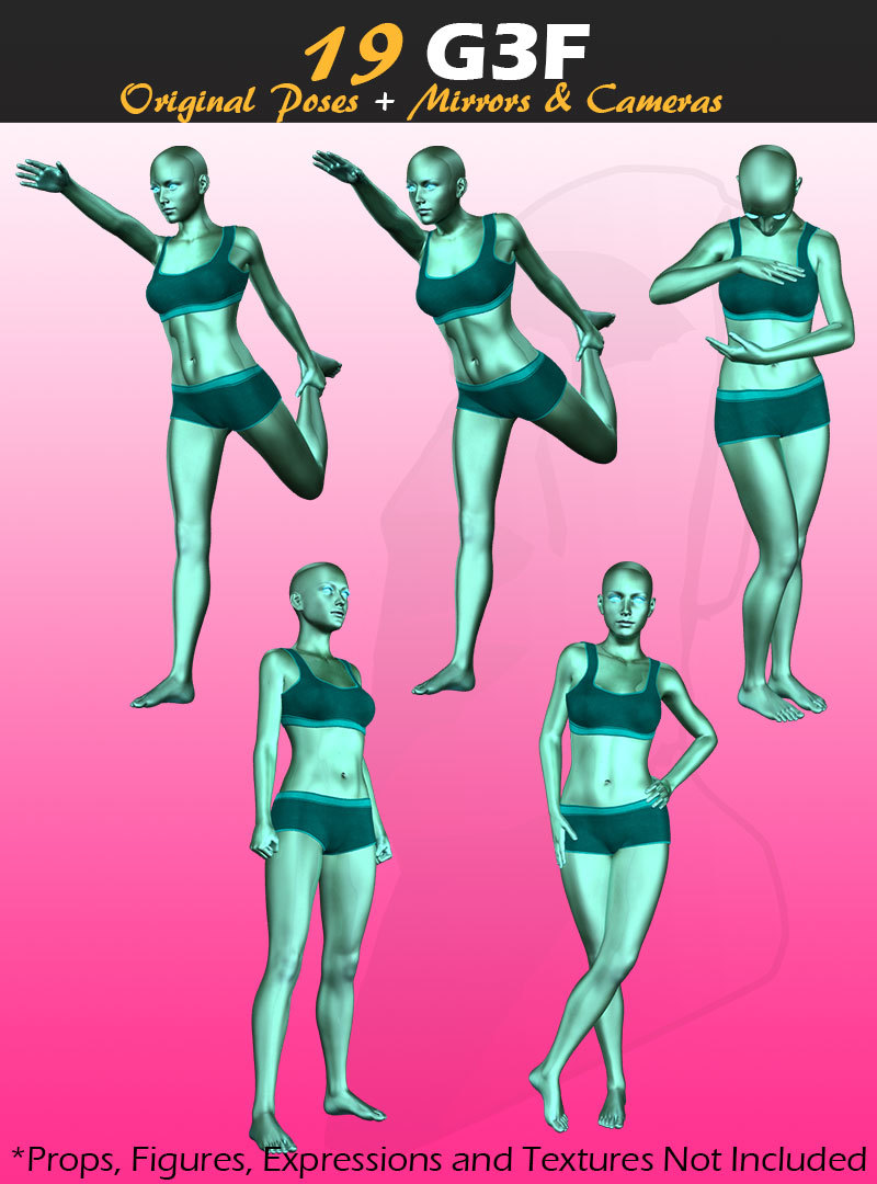 Cheesy Moai Selects G3F v01 : By CheesyMoai for G3F by N/A