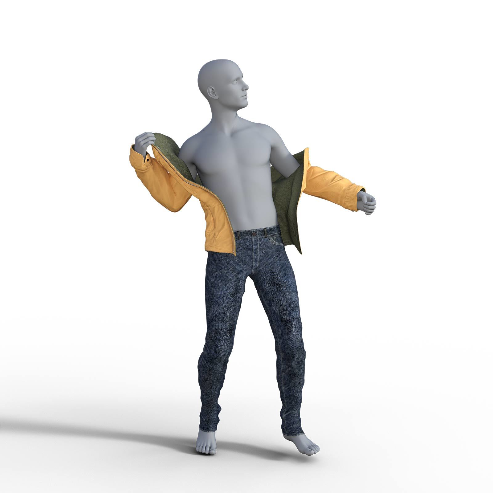 Taking It Off For Greybro's Jacket by N/A