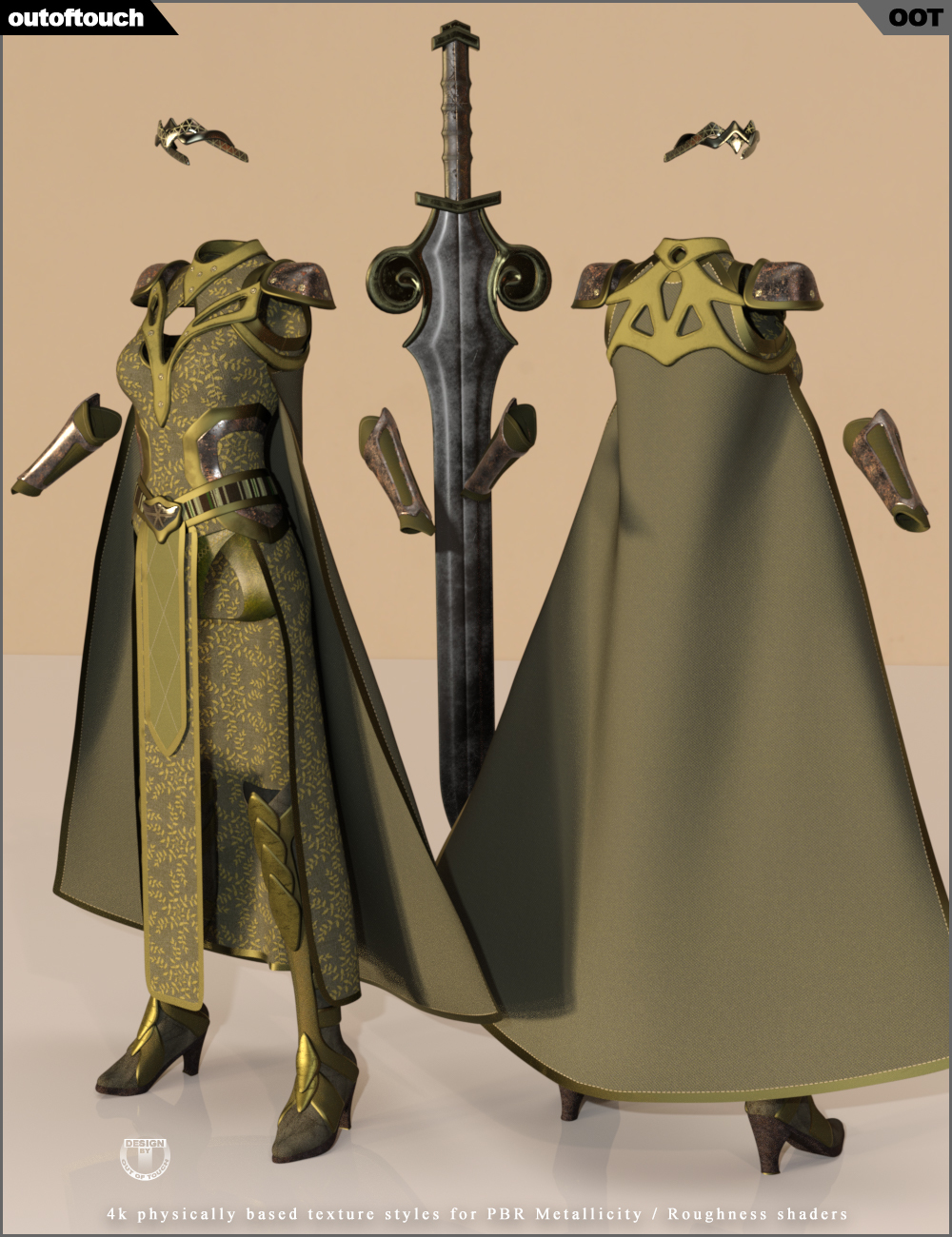 OOT PBR Texture Styles for Warrior Queen by N/A