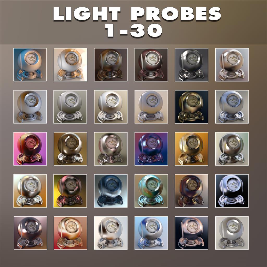 Angela3D's Illuminati Probes - Set 1 by N/A