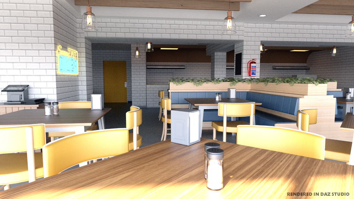 Sunnydale Diner by N/A