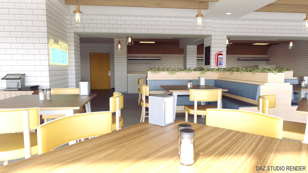Sunnydale Diner by N/A