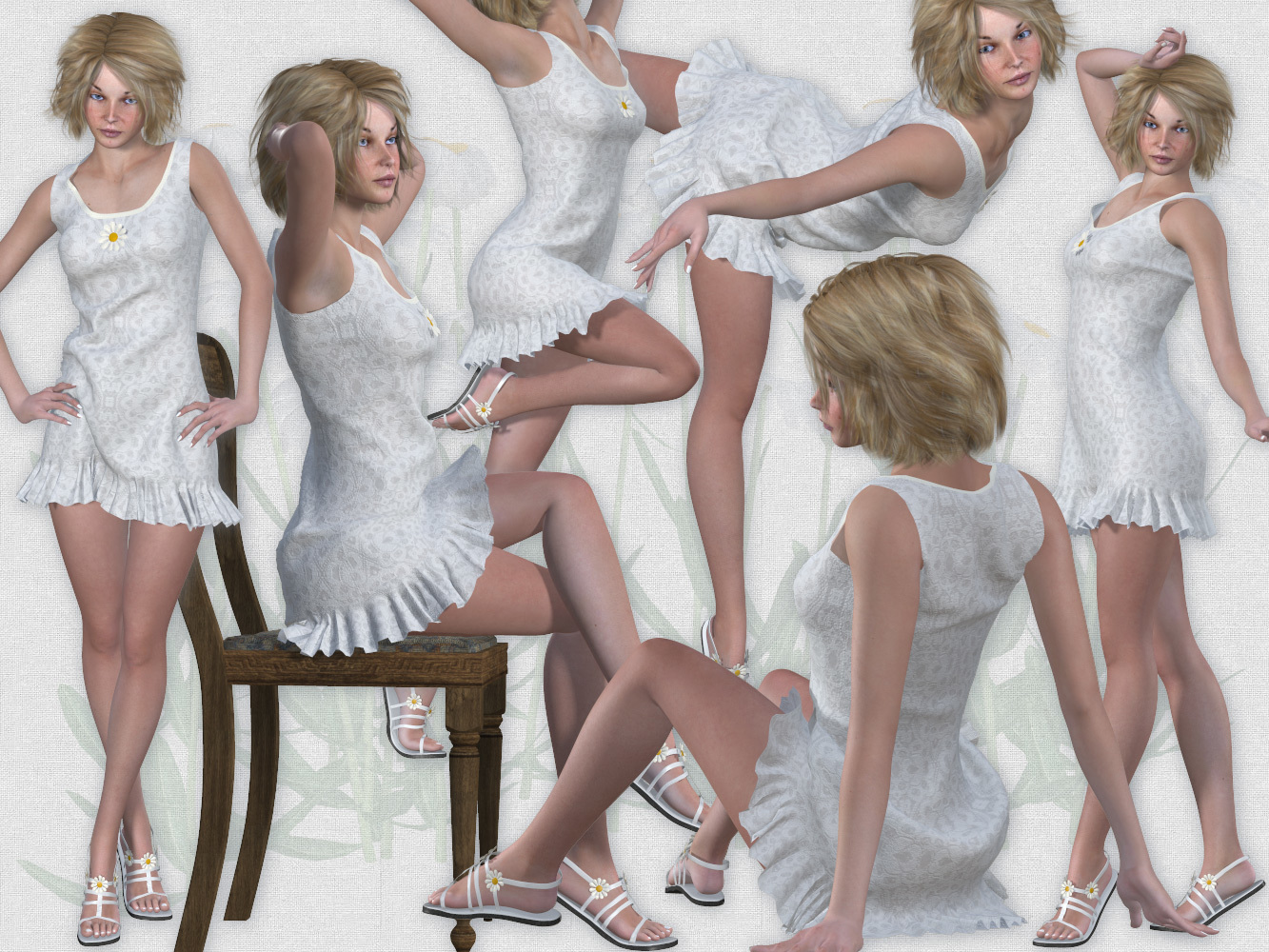 Daisy Dress for La Femme by N/A