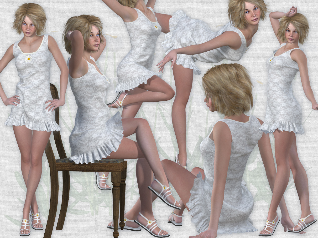 Daisy Dress for La Femme by N/A