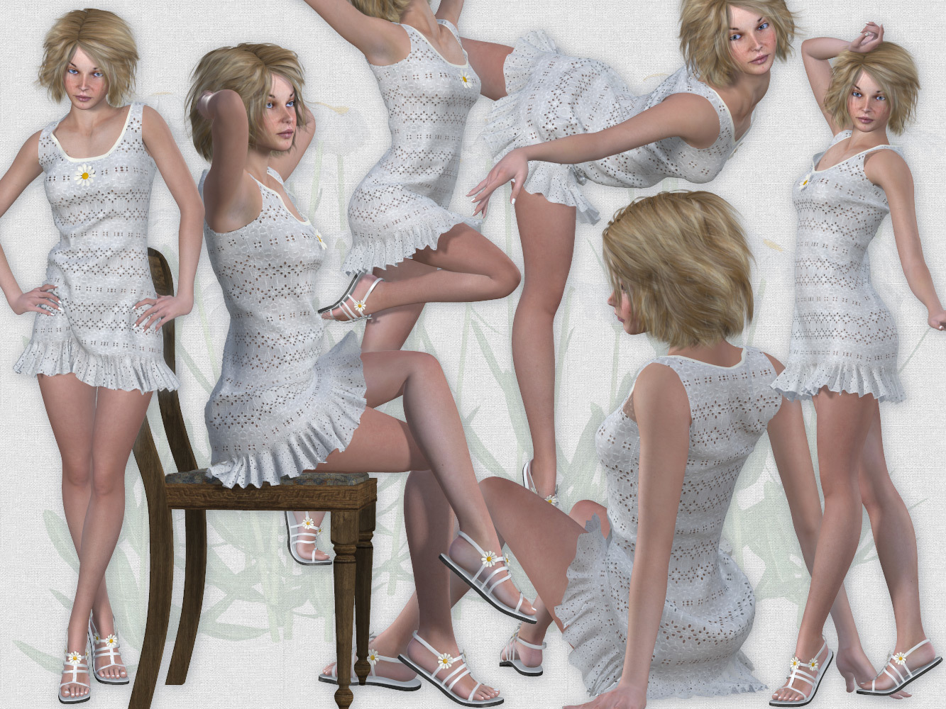 Daisy Dress for La Femme by N/A