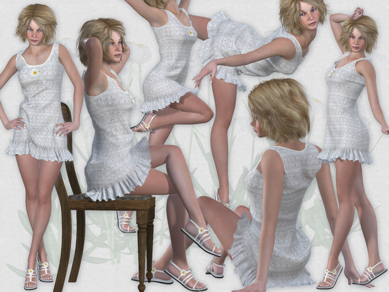 Daisy Dress for La Femme by N/A