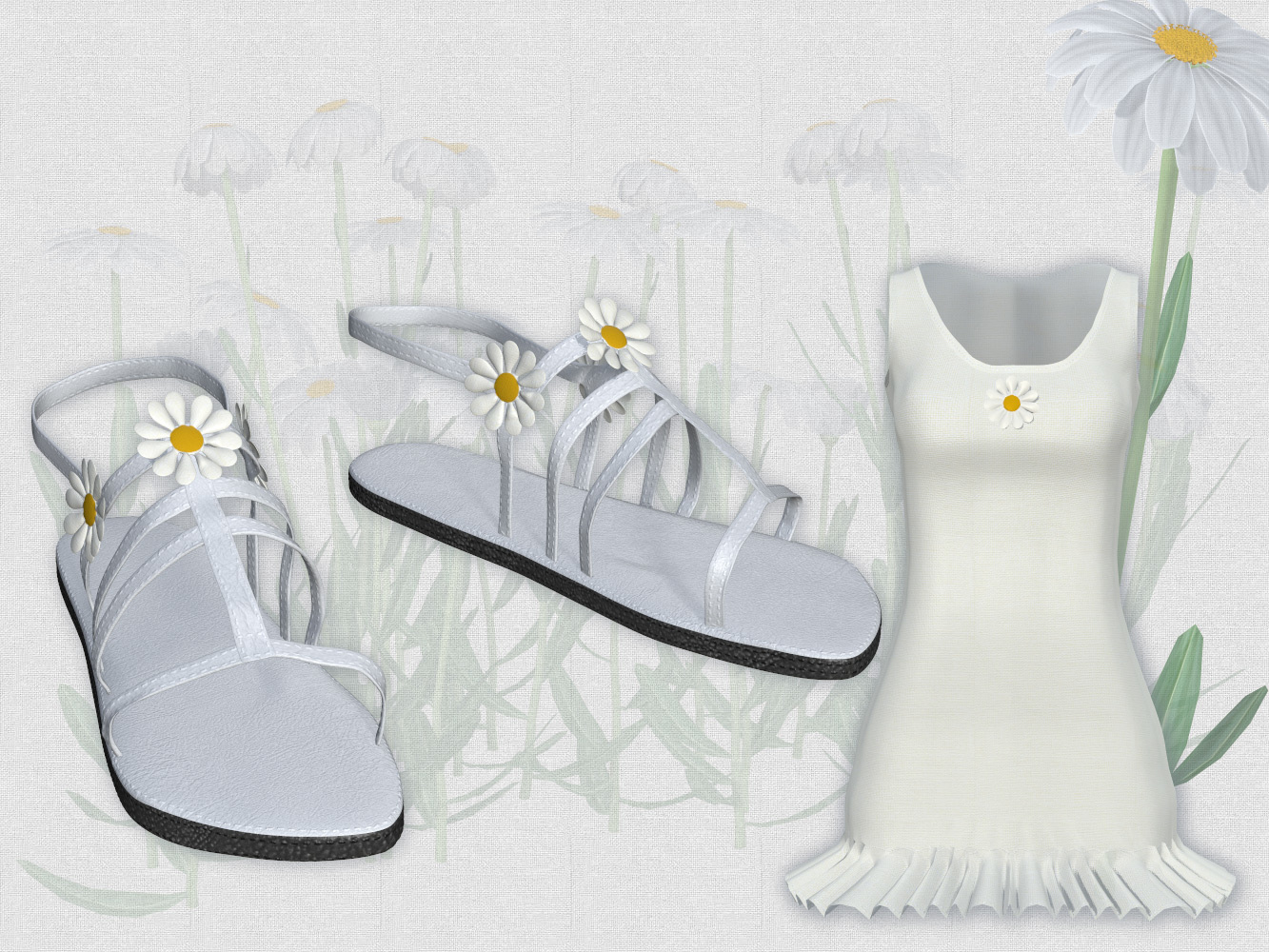 Daisy Dress for La Femme by N/A