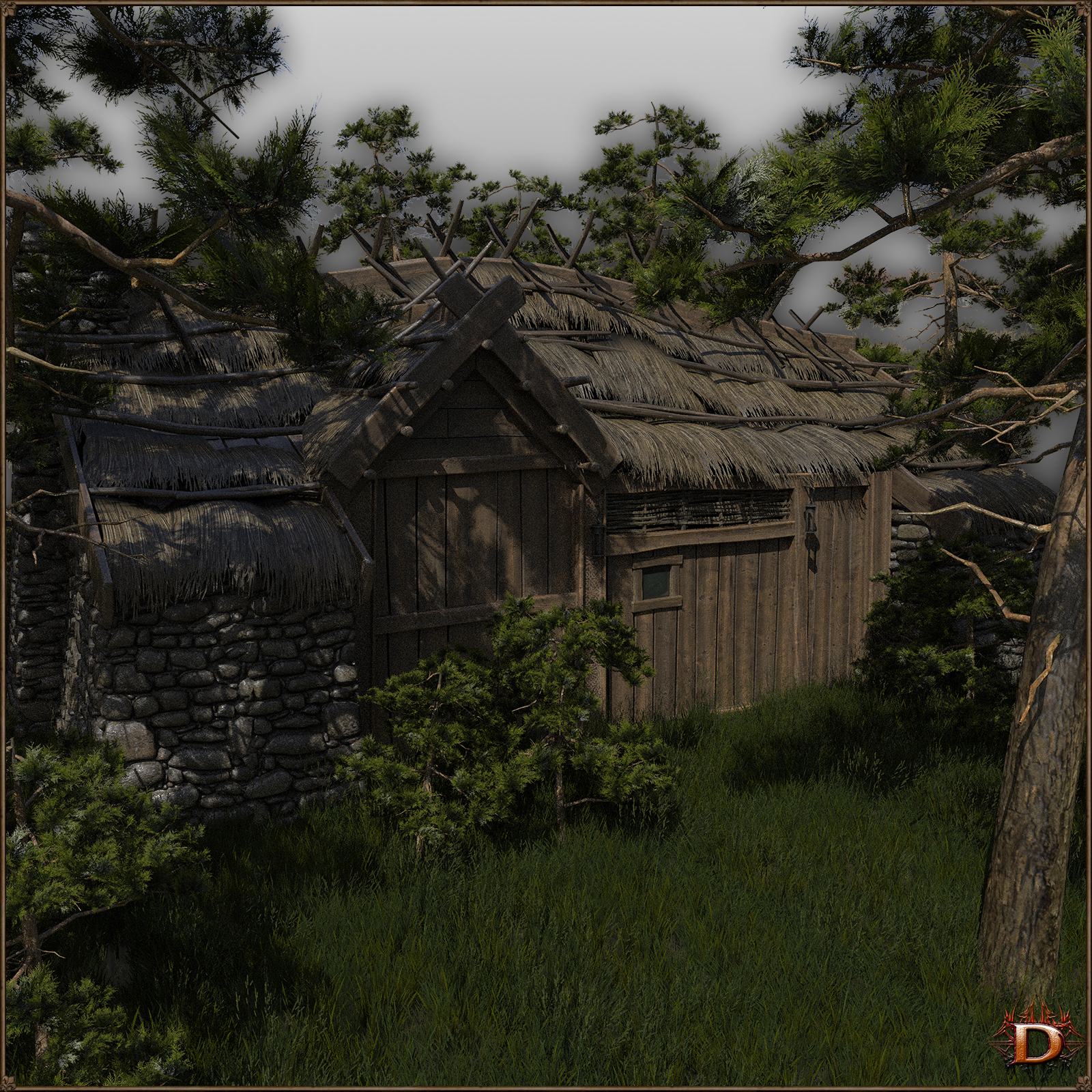 Medieval Small Village Butchery by N/A