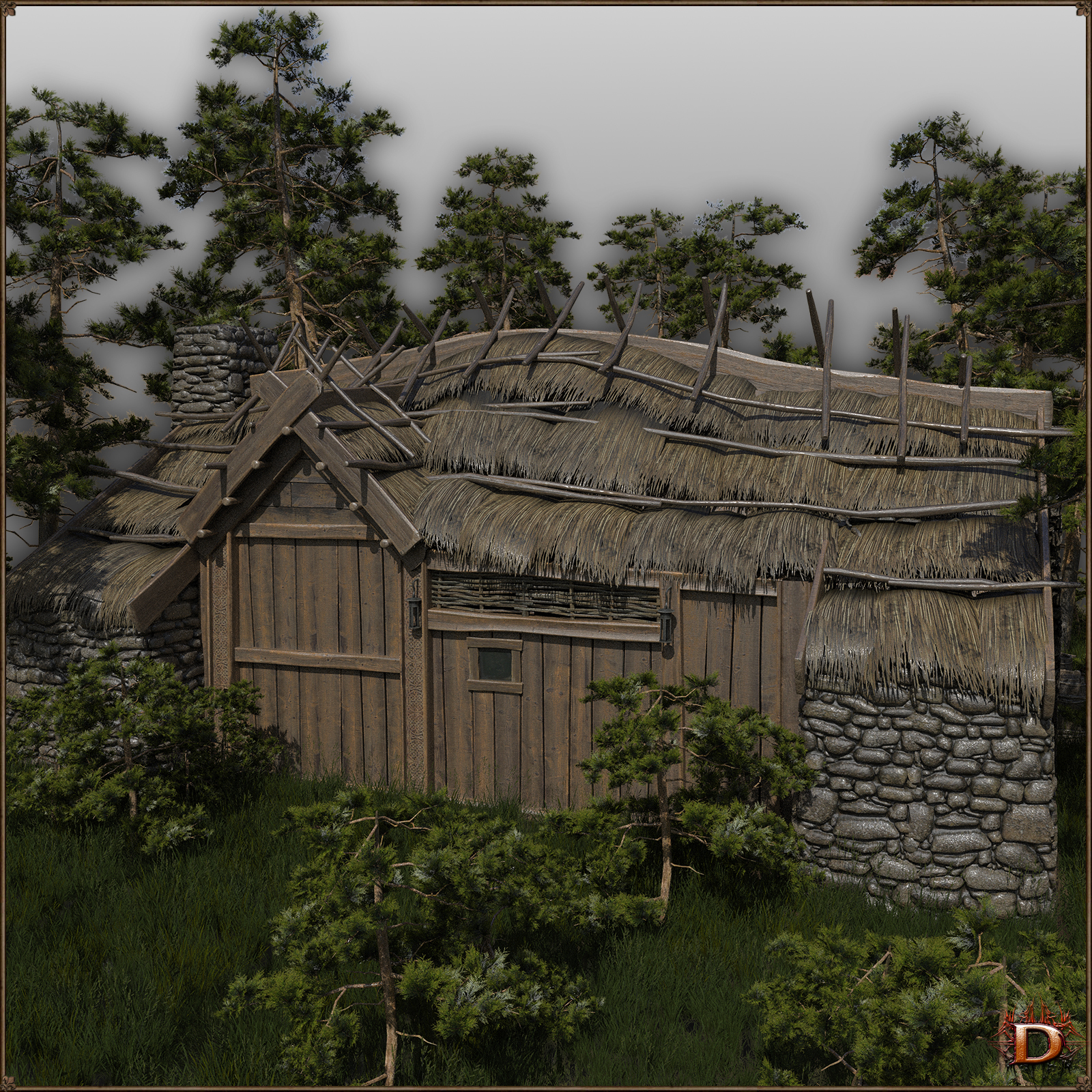 Medieval Small Village Butchery by N/A
