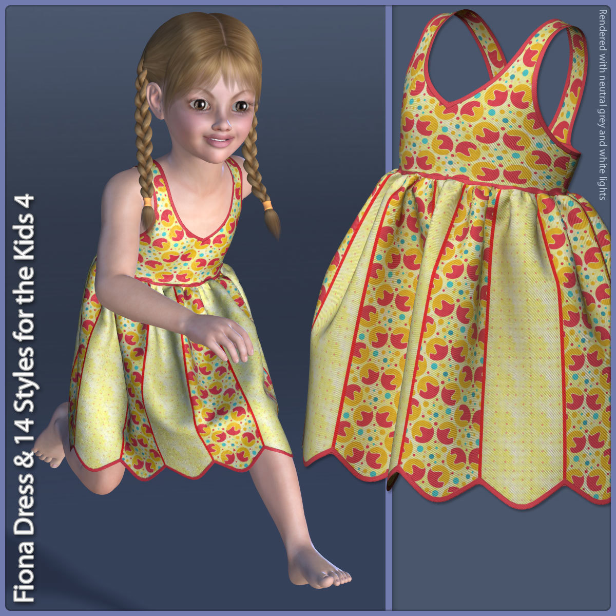 Fiona Dress and 14 Styles for the Kids 4 by N/A