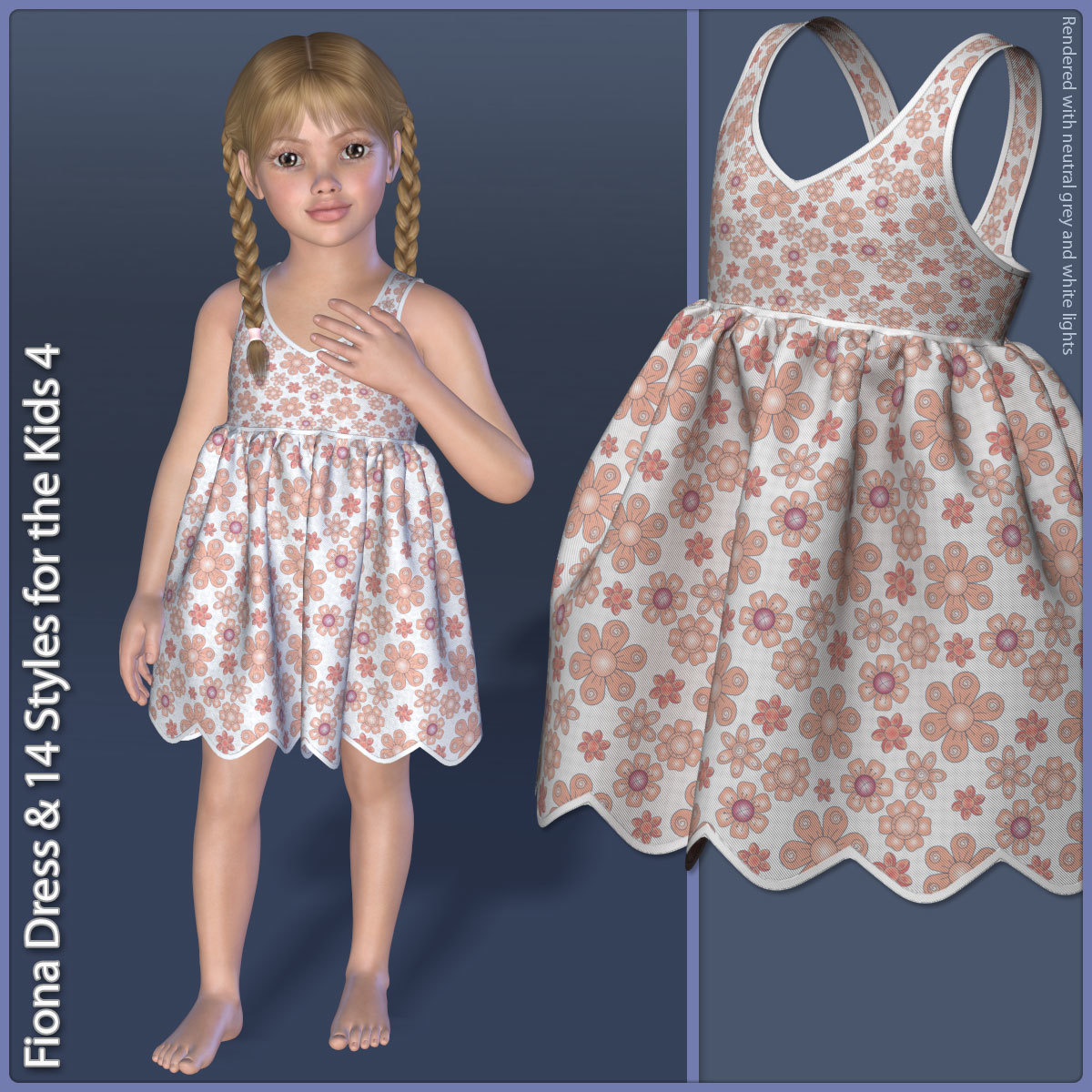 Fiona Dress and 14 Styles for the Kids 4 by N/A