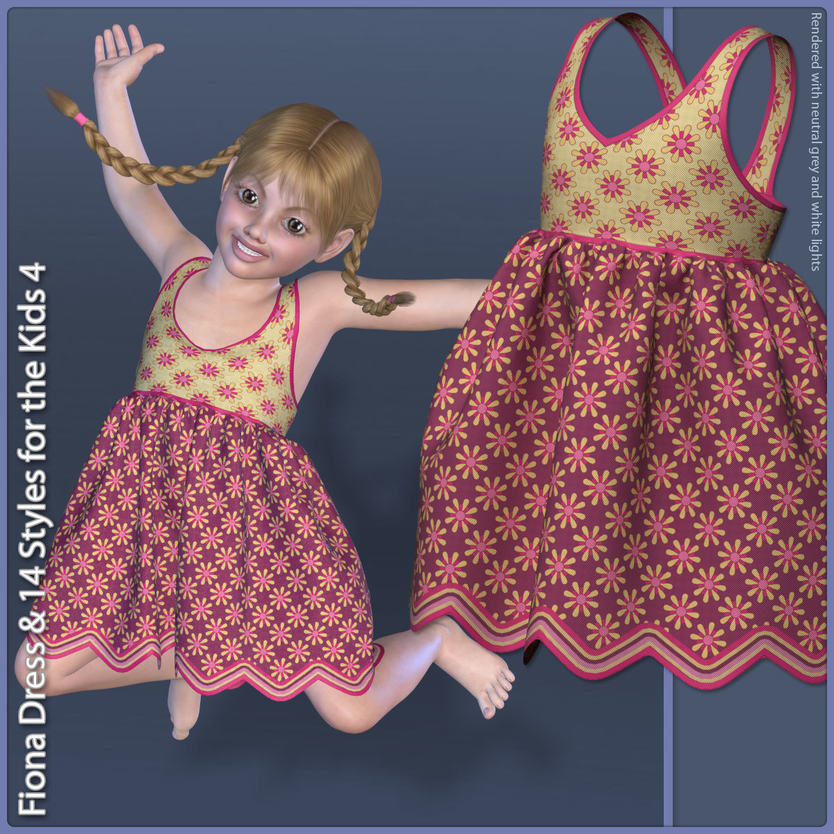 Fiona Dress and 14 Styles for the Kids 4 by N/A