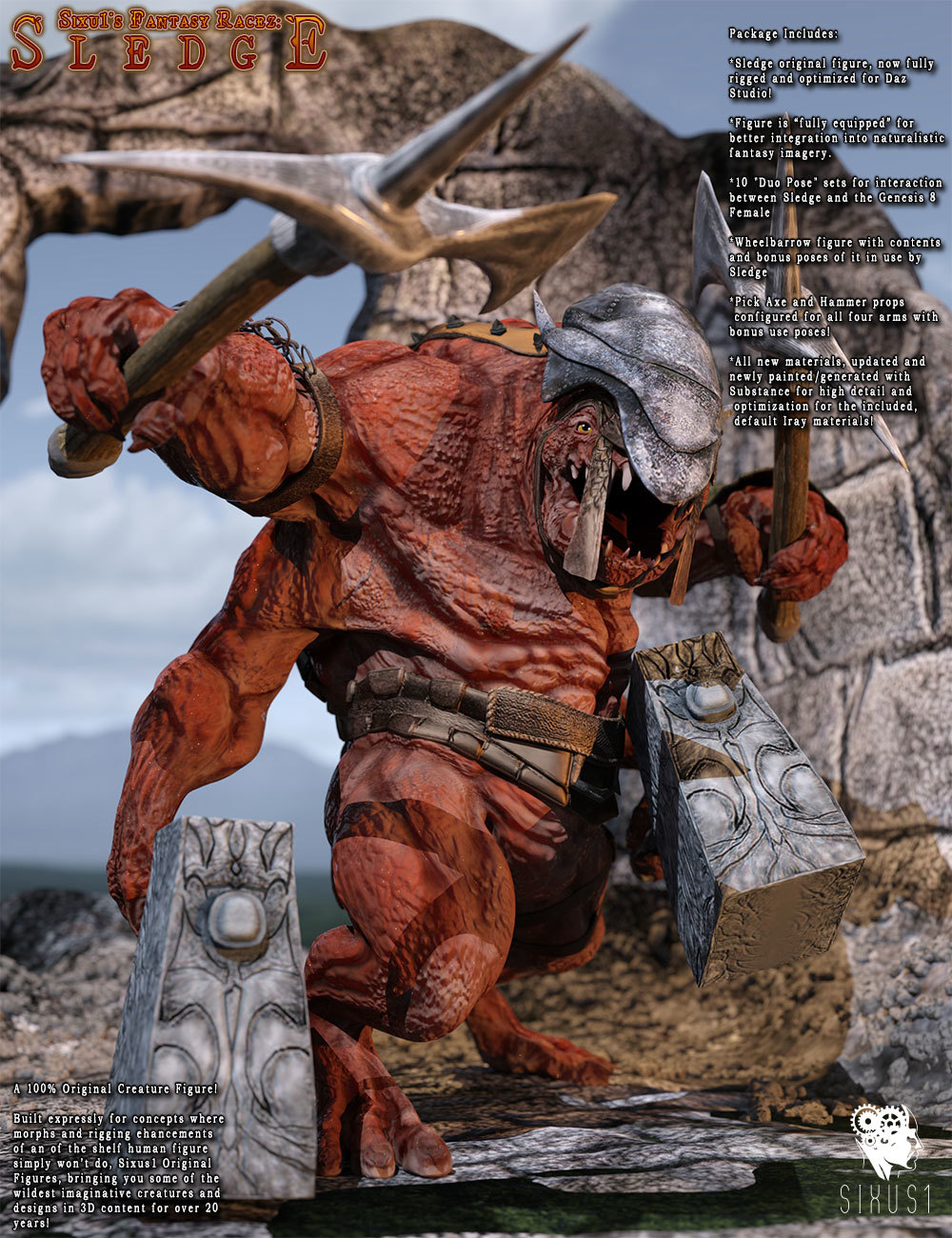 Sledge for Daz Studio by N/A