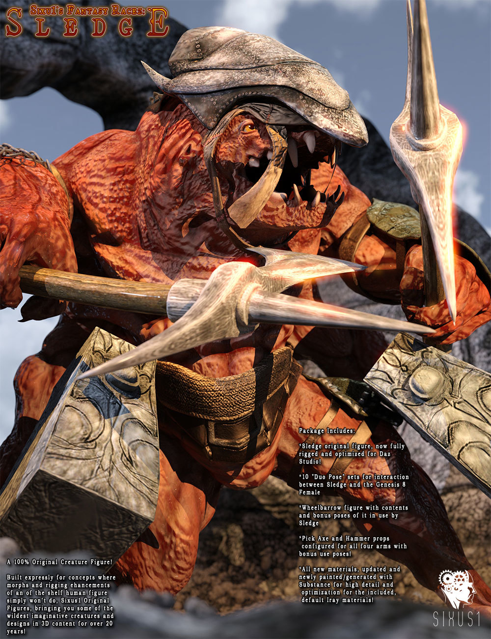 Sledge for Daz Studio by N/A