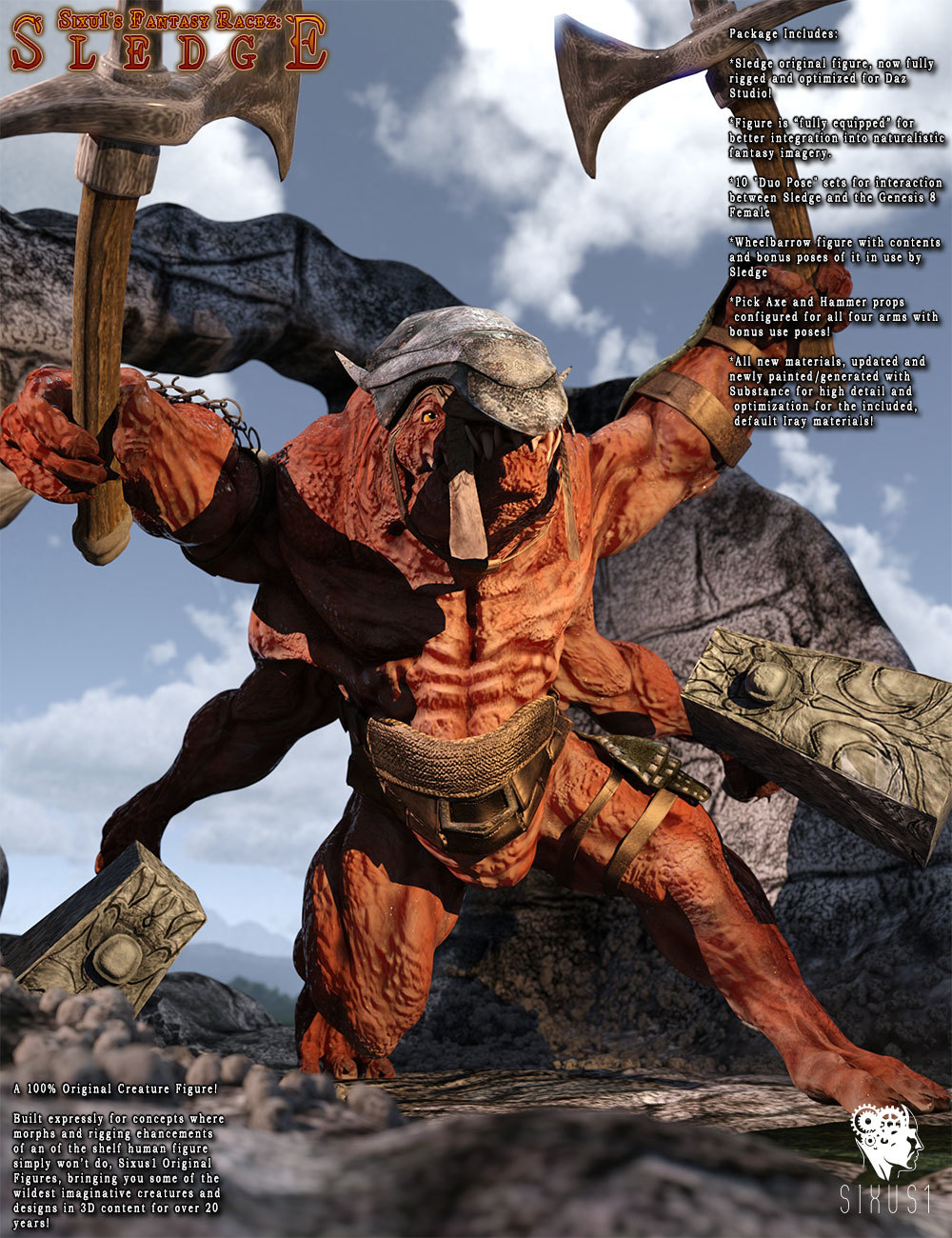 Sledge for Daz Studio by N/A