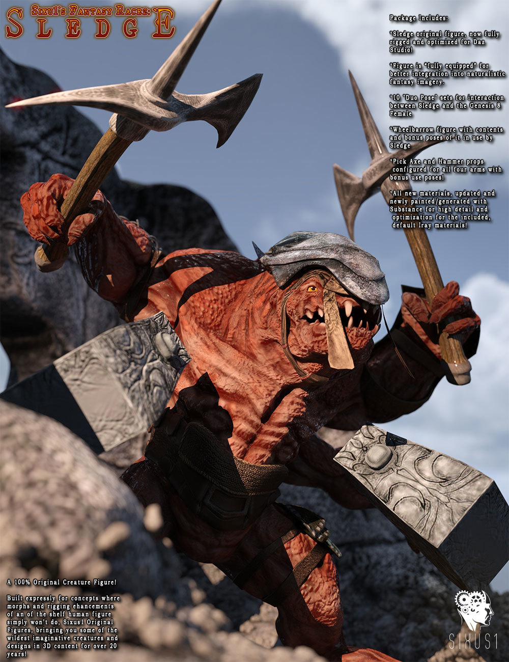 Sledge for Daz Studio by N/A