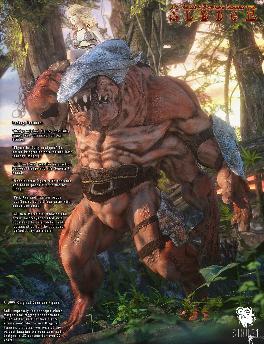 Sledge for Daz Studio by N/A