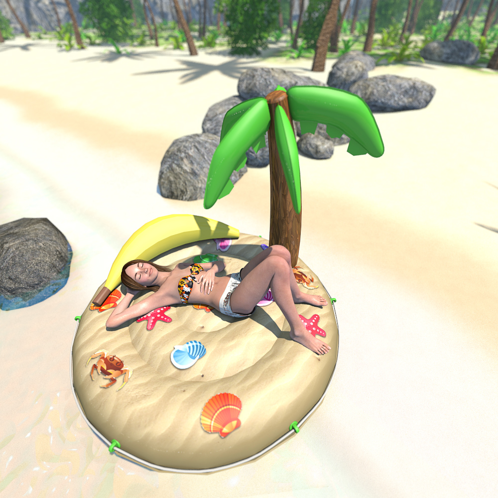 Summer series, Inflatable fun for Poser by N/A