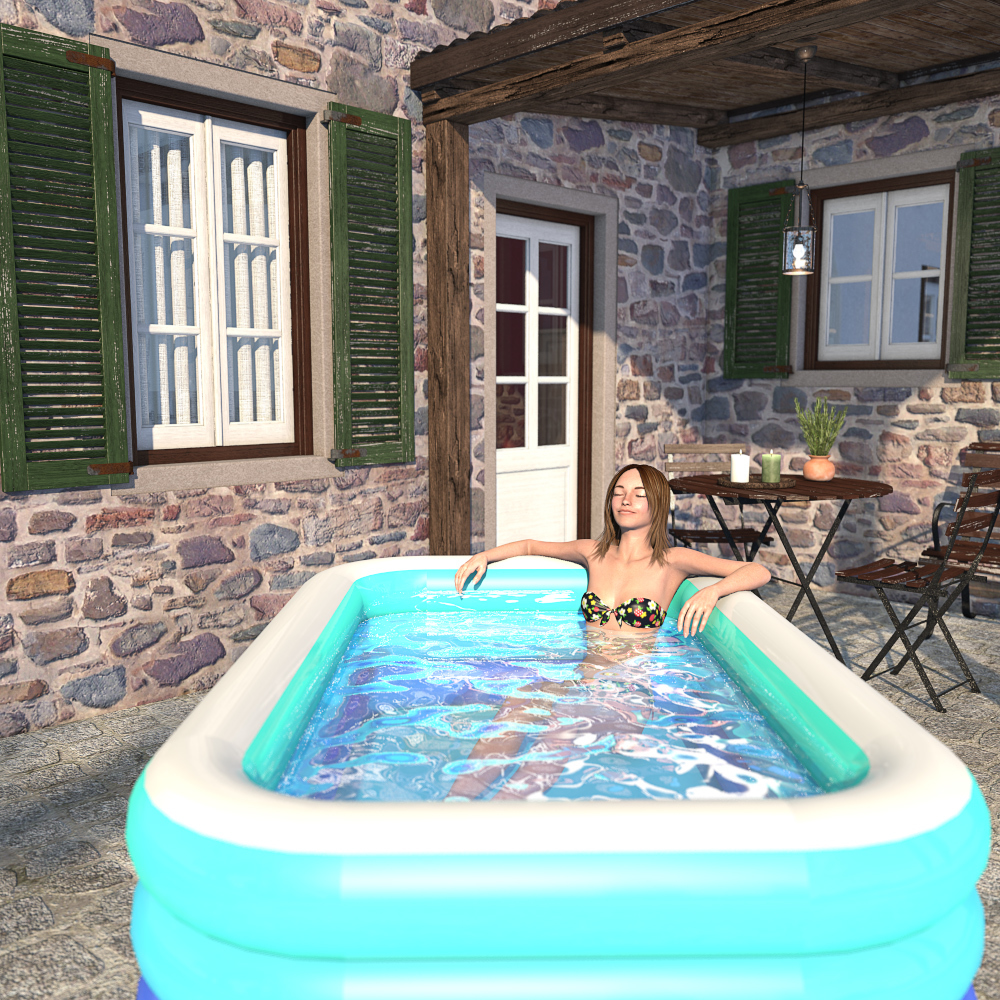 Summer series, Inflatable fun for Poser by N/A