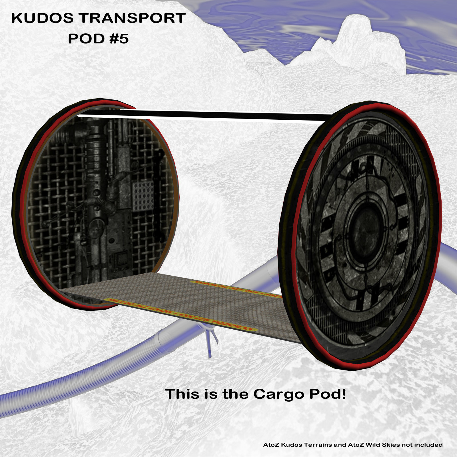 AtoZ Kudos Transport Tubes Plus I v1 Poser and DS by N/A
