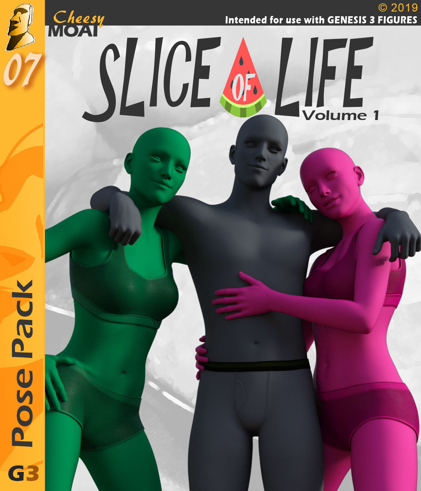 Slice of Life v01 : By CheesyMoai for G3F and G3M by N/A
