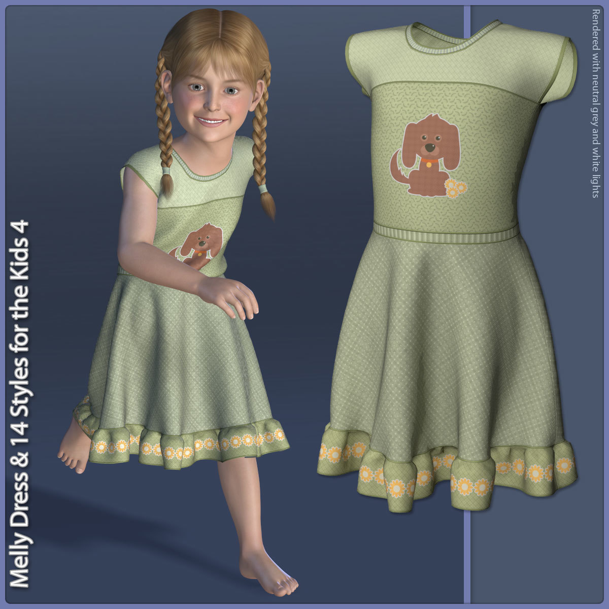 Melly Dress and 14 Styles for the Kids 4 by N/A