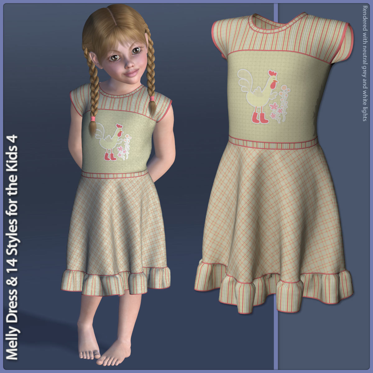 Melly Dress and 14 Styles for the Kids 4 by N/A