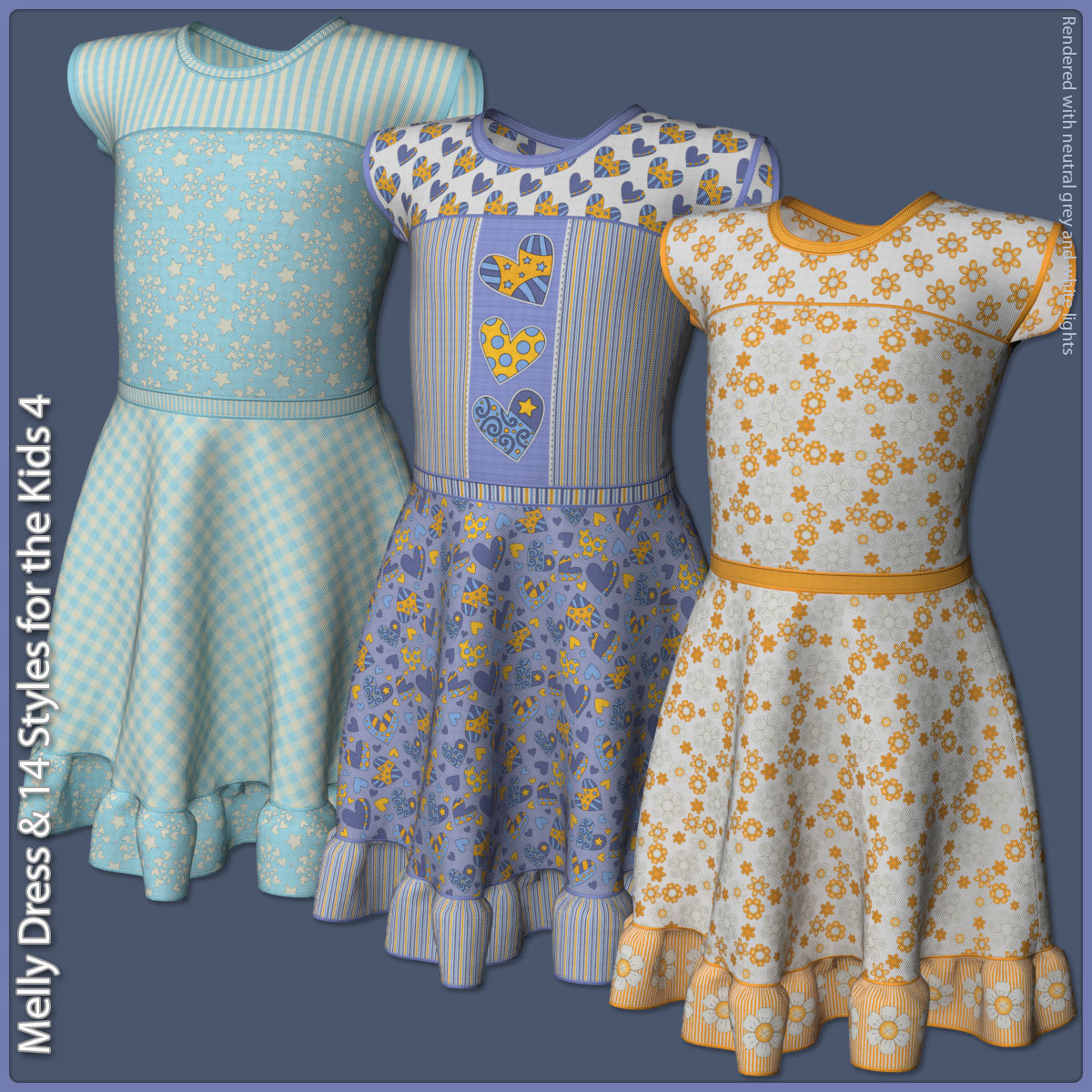 Melly Dress and 14 Styles for the Kids 4 by N/A