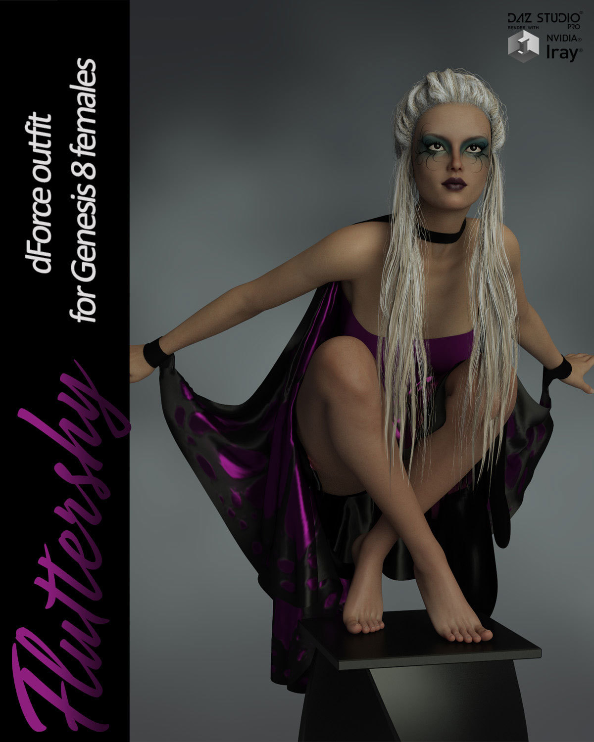 Fluttershy dForce outfit for Genesis 8 Females by N/A
