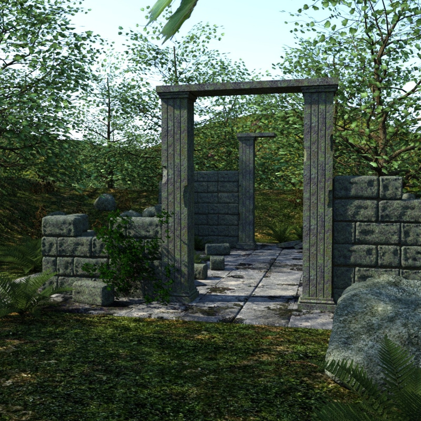 Ruins of a Forgotten Time by N/A